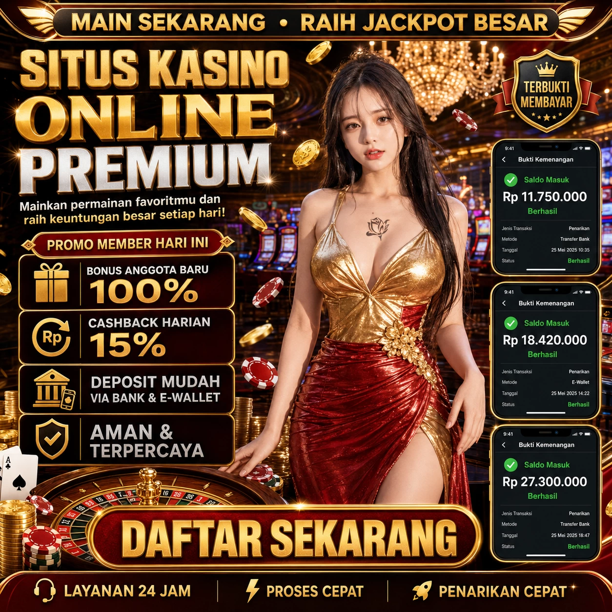 Interface aplikasi setelah instalasi berhasil